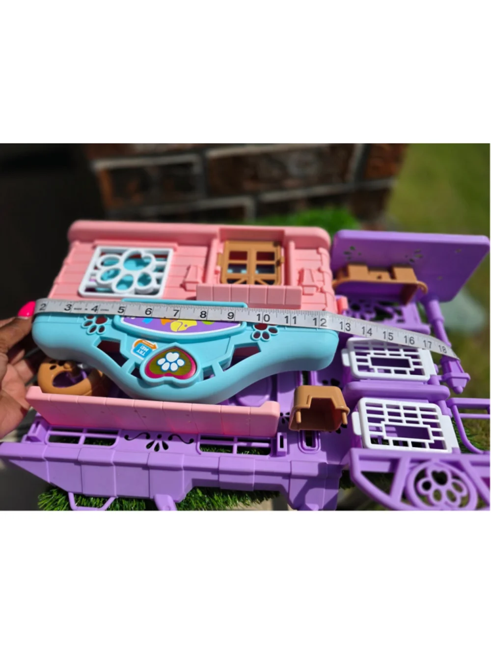 Kid Connection Vet Clinic Shop Playset One Size Purple and Pink
